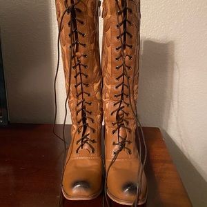 Lace up boots